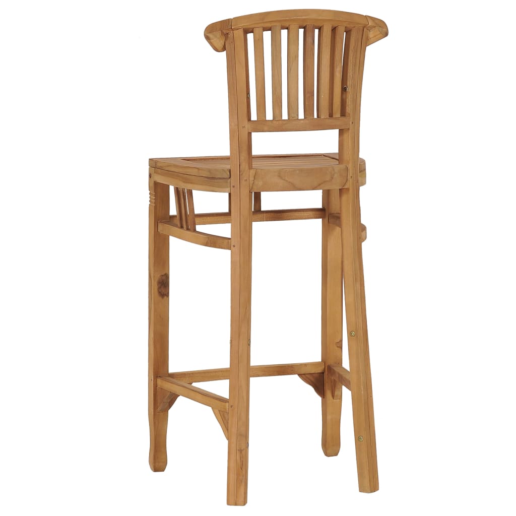 bar-stool-solid-teak-wood At Willow and Wine USA!