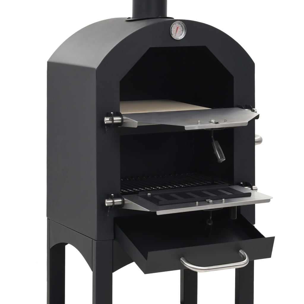 charcoal-fired-outdoor-pizza-oven-with-fireclay-stone-841964 At Willow and Wine USA!