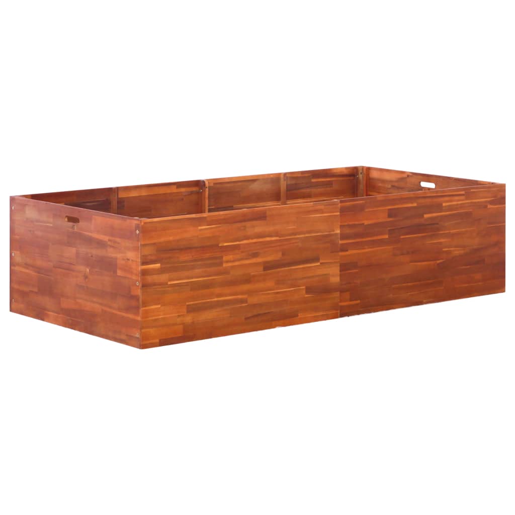 garden-raised-bed-acacia-wood-78-7-x39-4-x19-7 At Willow and Wine USA!