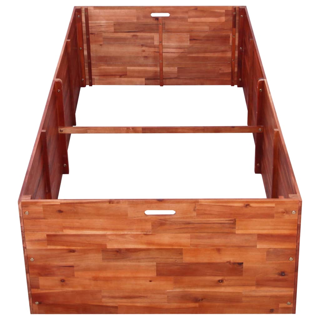 garden-raised-bed-acacia-wood-78-7-x39-4-x19-7 At Willow and Wine USA!