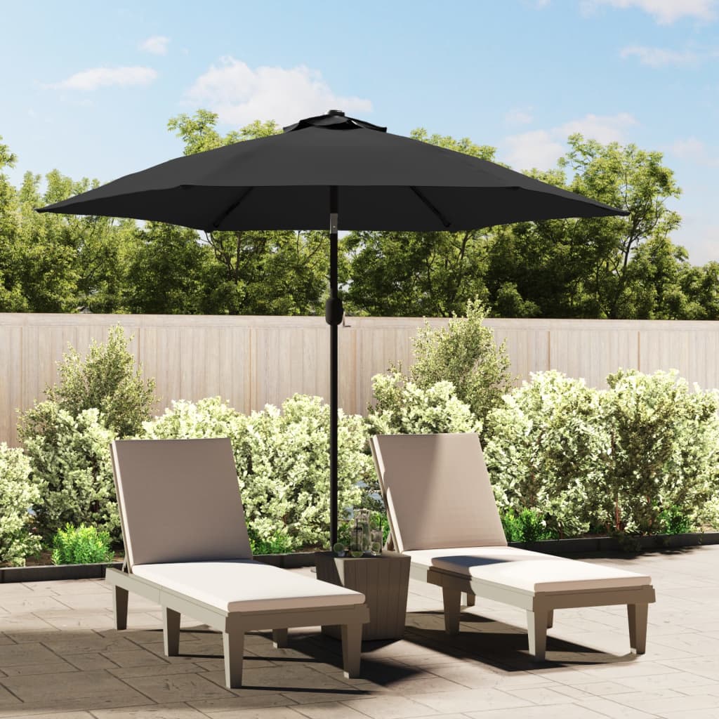 outdoor-parasol-with-metal-pole-118-anthracite At Willow and Wine USA!