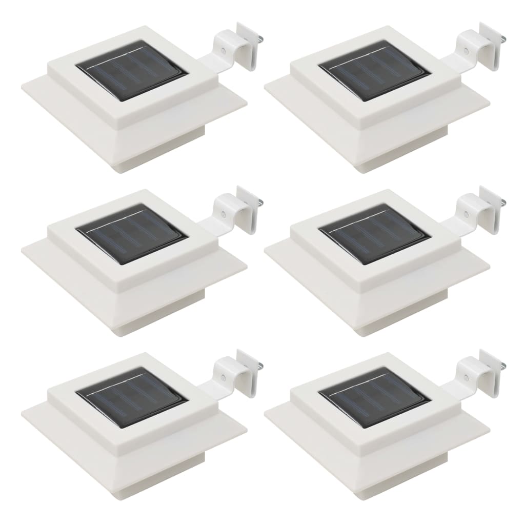 outdoor-solar-lamps-12-pcs-led-square-4-7-black At Willow and Wine USA!