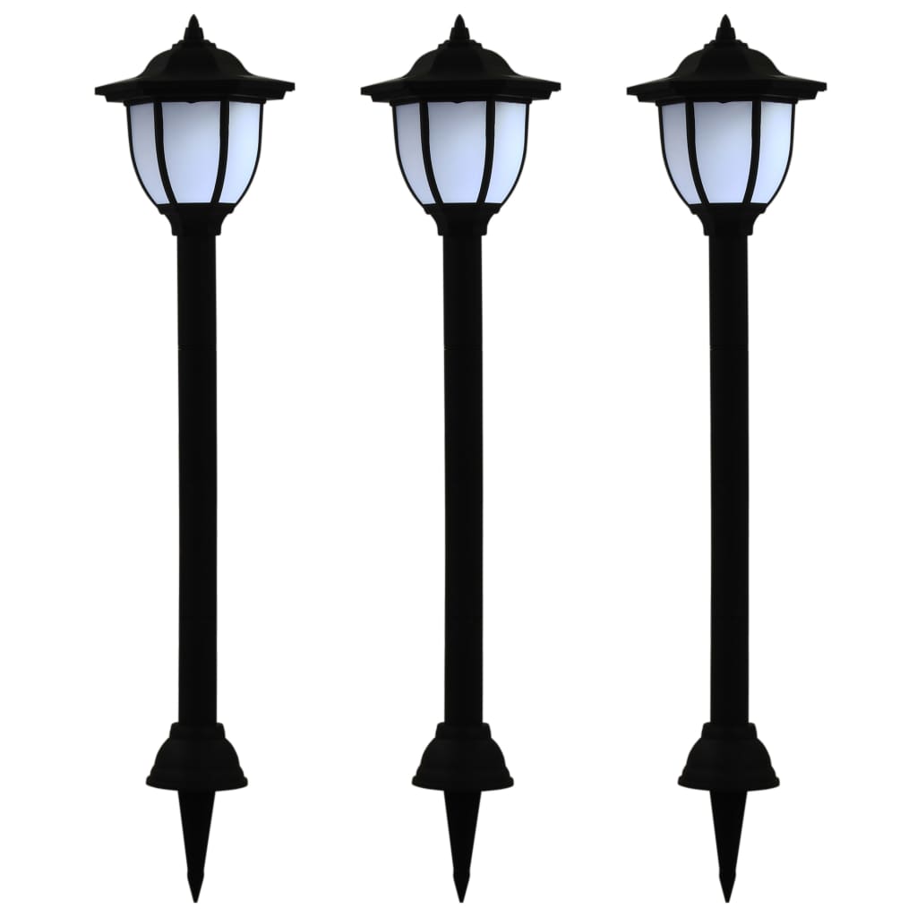 outdoor-solar-lamps-3-pcs-led-black At Willow and Wine USA!