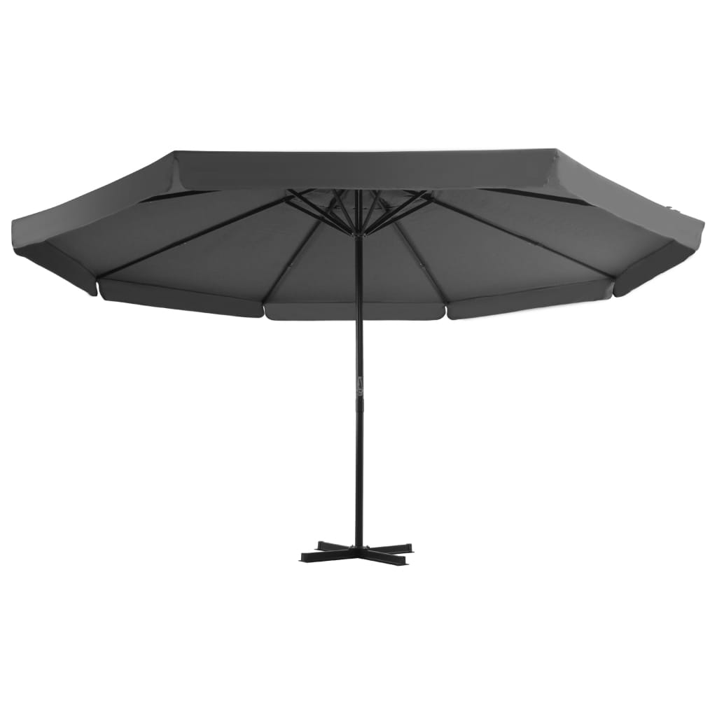 outdoor-parasol-with-aluminum-pole-196-9-anthracite At Willow and Wine USA!