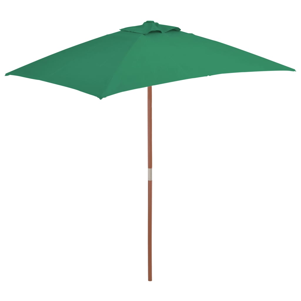 outdoor-parasol-with-wooden-pole-59-1-x78-7-green At Willow and Wine USA!