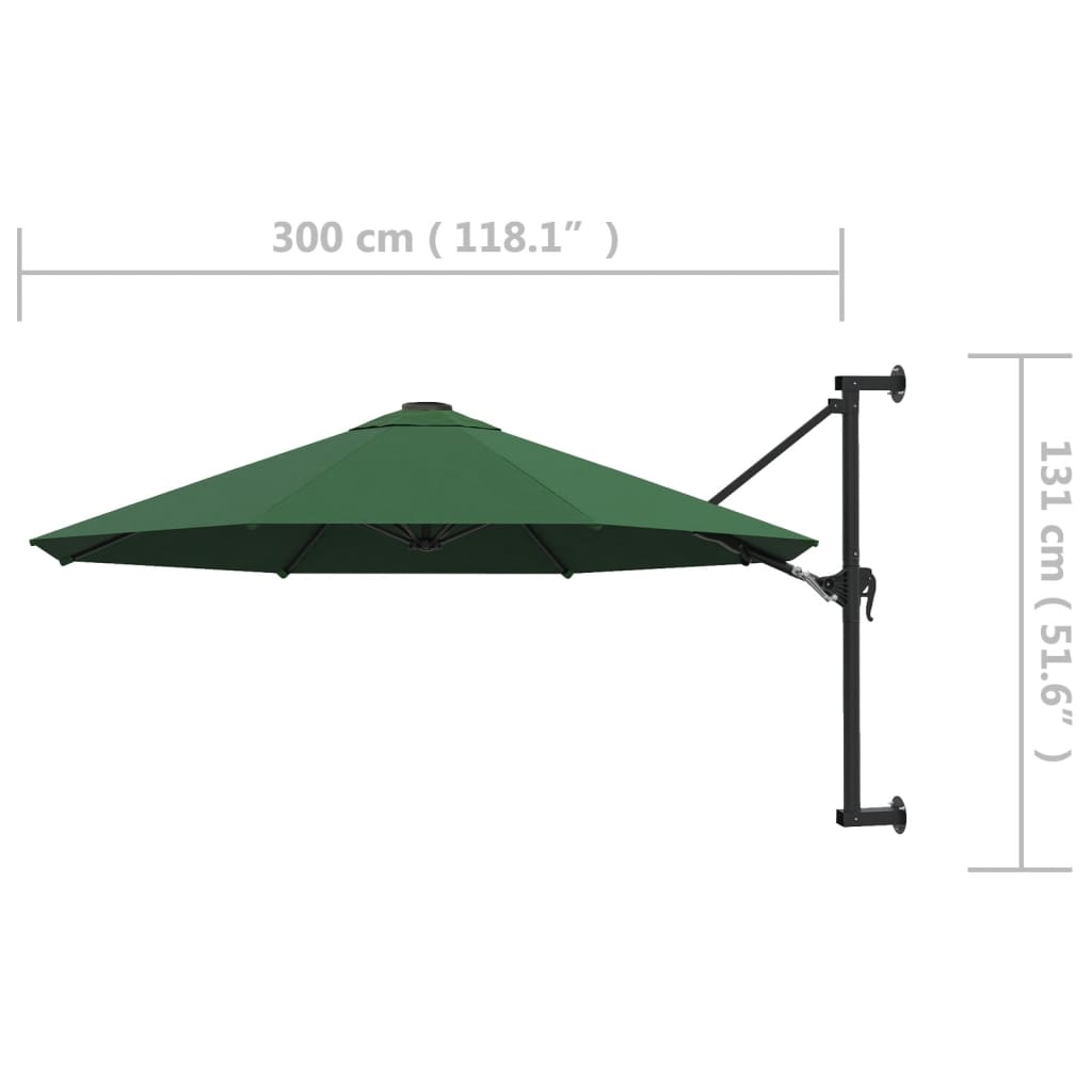 wall-mounted-parasol-with-metal-pole-118-1-green At Willow and Wine USA!