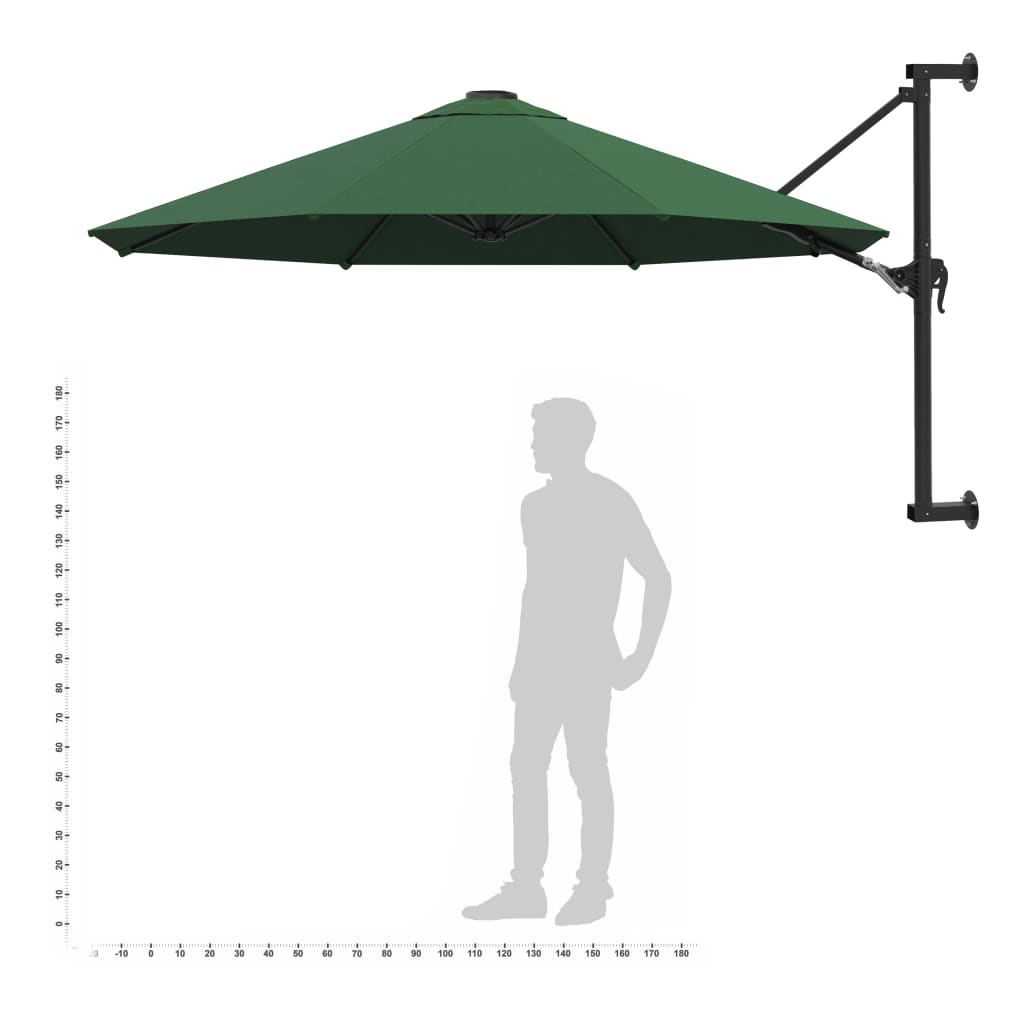 wall-mounted-parasol-with-metal-pole-118-1-green At Willow and Wine USA!