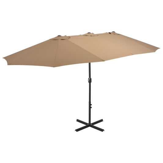 outdoor-parasol-with-aluminum-pole-181-1-x106-3-taupe At Willow and Wine USA!