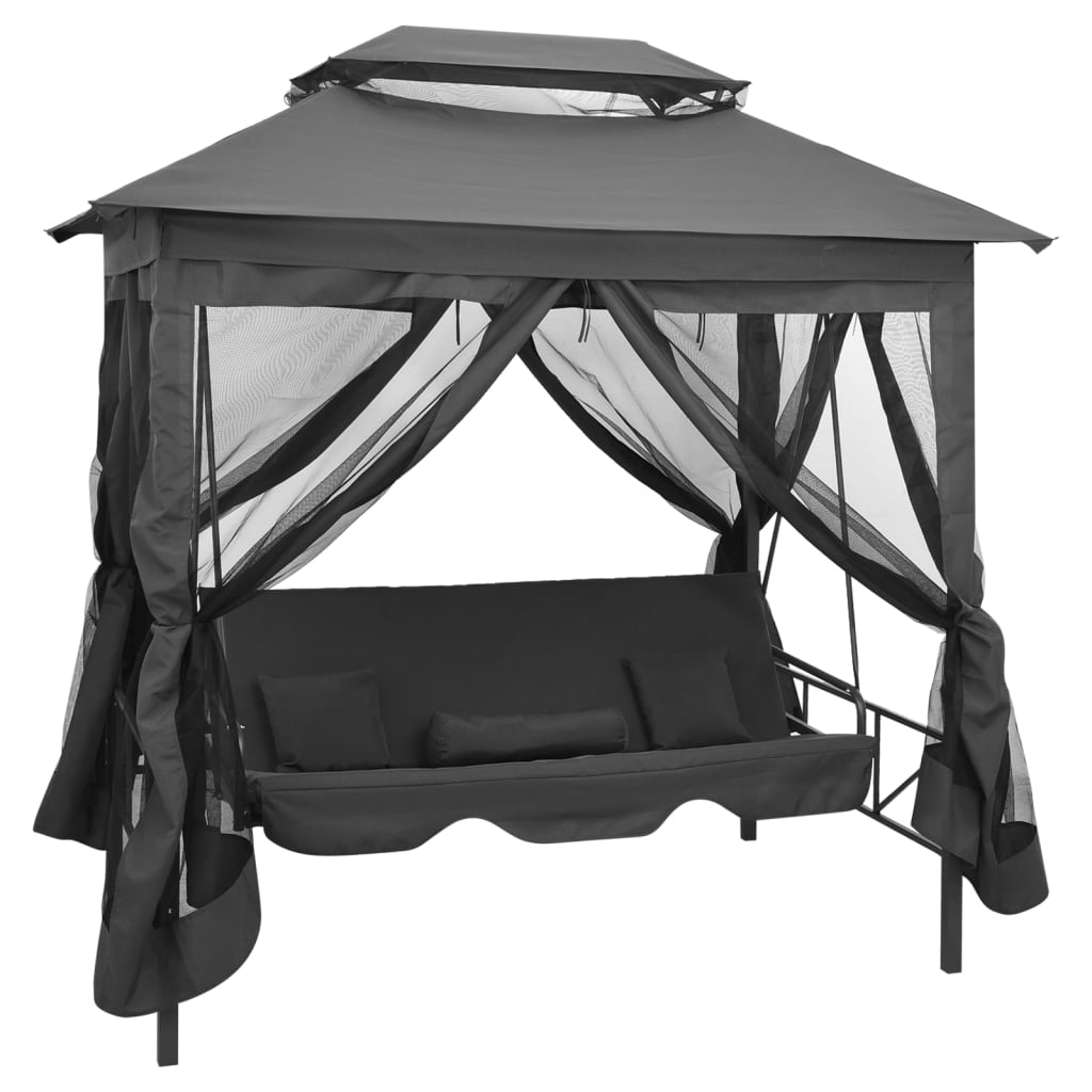 gazebo-convertible-swing-bench-coffee At Willow and Wine USA!