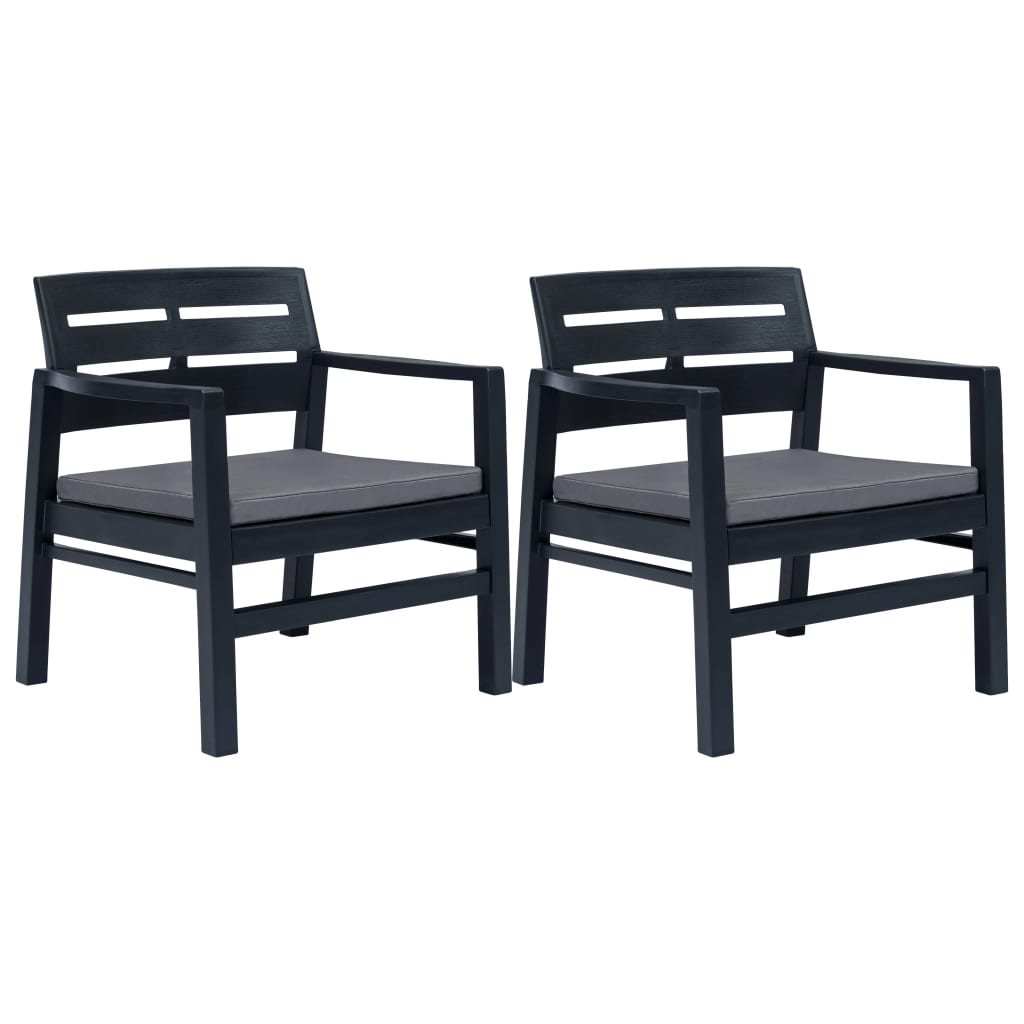 3-piece-patio-lounge-set-plastic-anthracite At Willow and Wine USA!