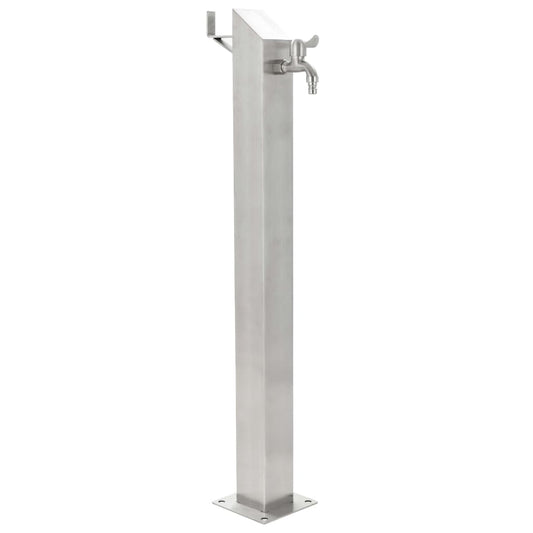 garden-water-column-stainless-steel-square-37-5 At Willow and Wine USA!