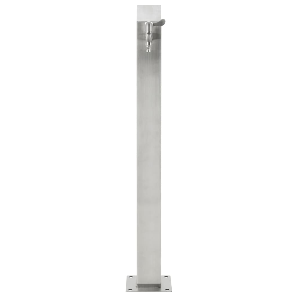 garden-water-column-stainless-steel-square-37-5 At Willow and Wine USA!