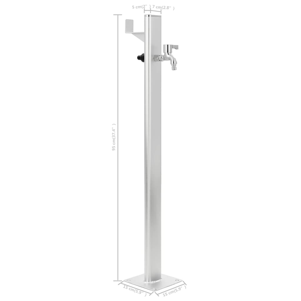 garden-water-column-aluminum-37-4 At Willow and Wine USA!