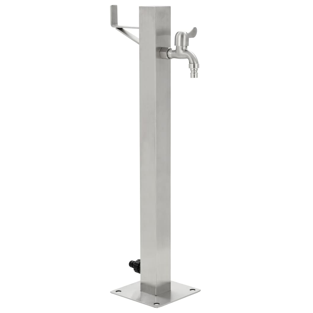 garden-water-column-stainless-steel-square-25-5 At Willow and Wine USA!