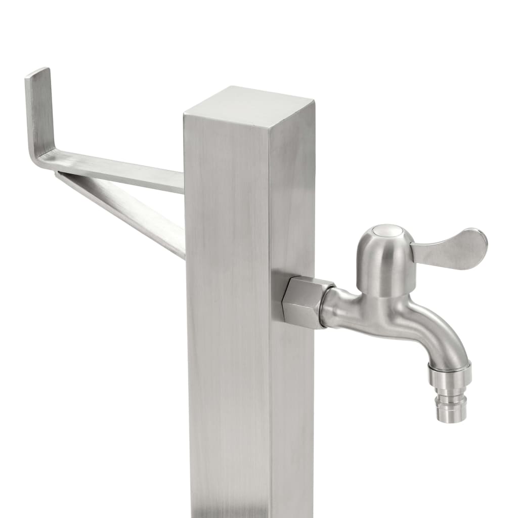 garden-water-column-stainless-steel-square-25-5 At Willow and Wine USA!