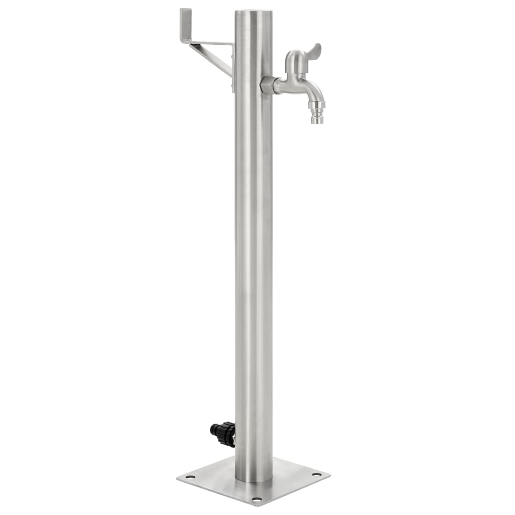 garden-water-column-stainless-steel-round-25-5 At Willow and Wine USA!