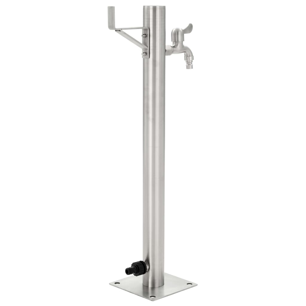 garden-water-column-stainless-steel-round-25-5 At Willow and Wine USA!