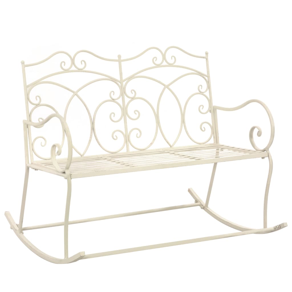 patio-bench-40-9-iron-antique-brown At Willow and Wine USA!