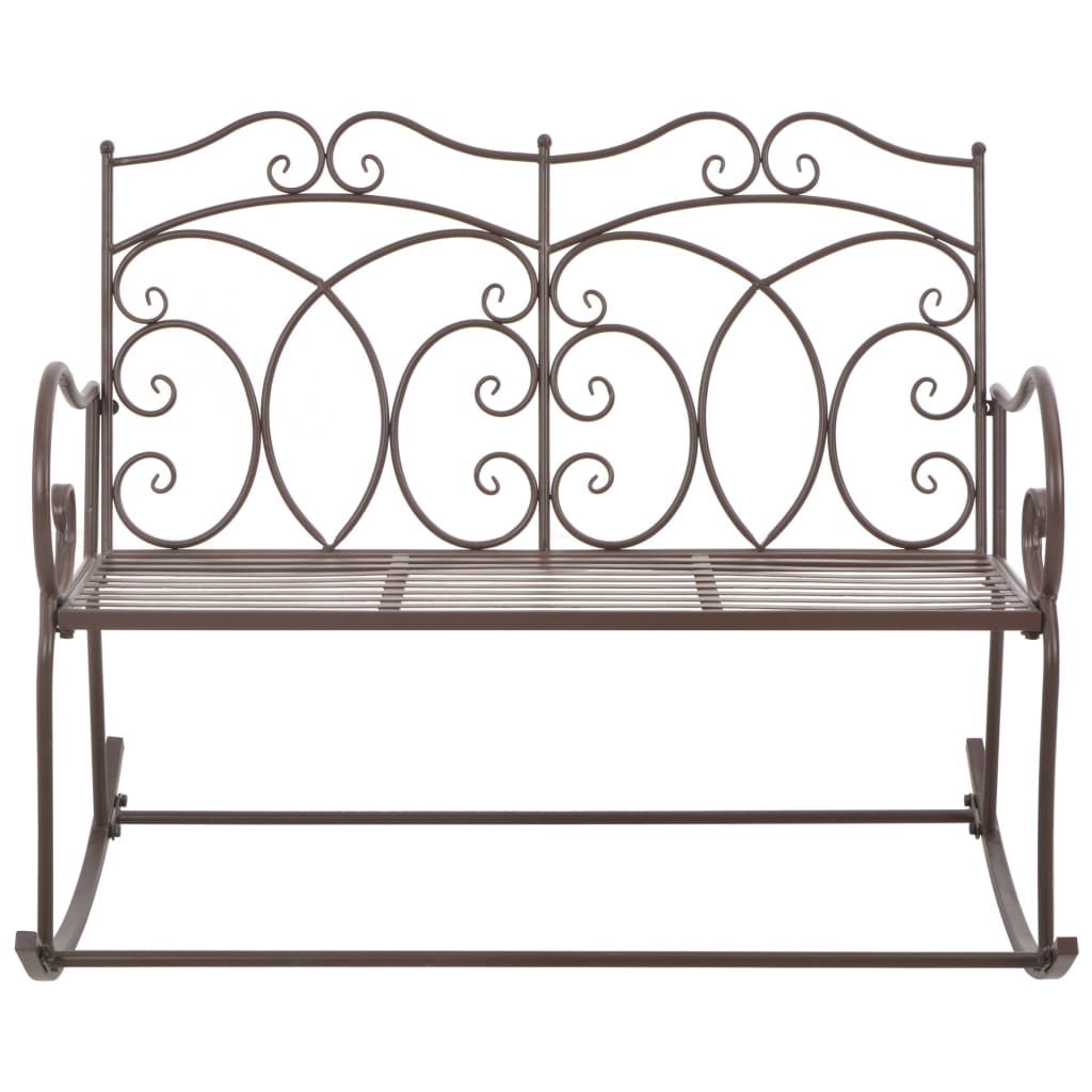 patio-bench-40-9-iron-antique-brown At Willow and Wine USA!