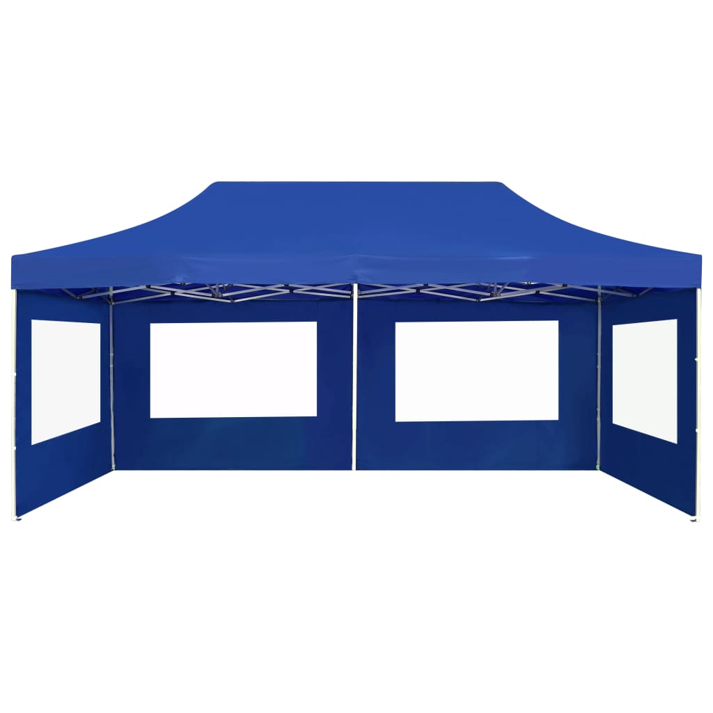 professional-folding-party-tent-with-walls-aluminum-19-7-x9-8-blue At Willow and Wine USA!