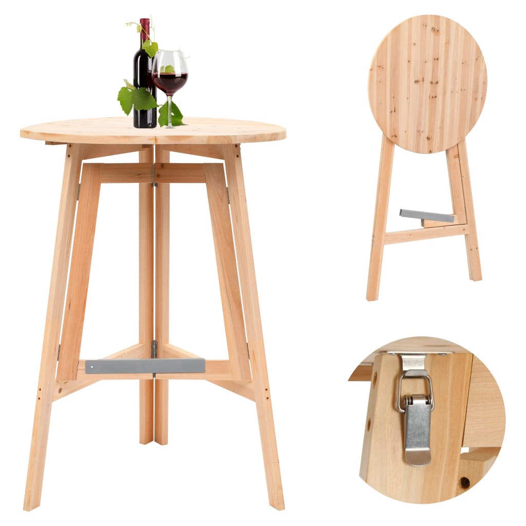 foldable-bar-table-30-7-fir-wood At Willow and Wine USA!