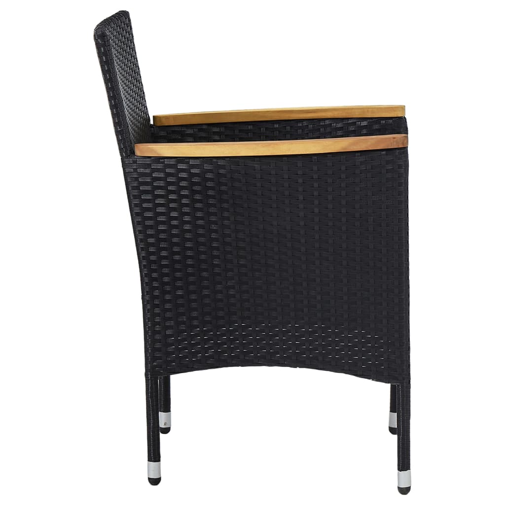 patio-dining-chairs-2-pcs-poly-rattan-black At Willow and Wine USA!