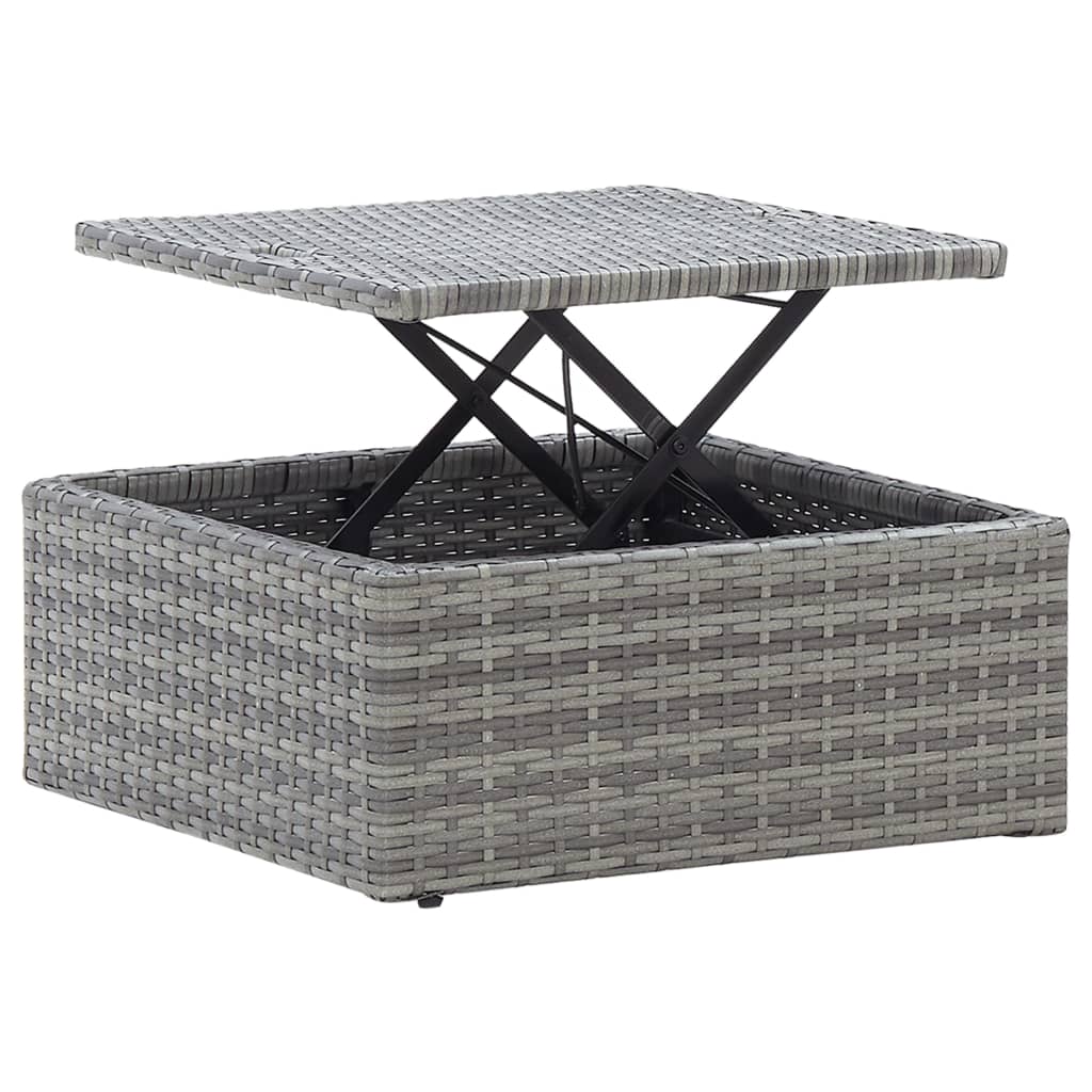 patio-lounge-bed-with-roof-mixed-gray-poly-rattan At Willow and Wine USA!