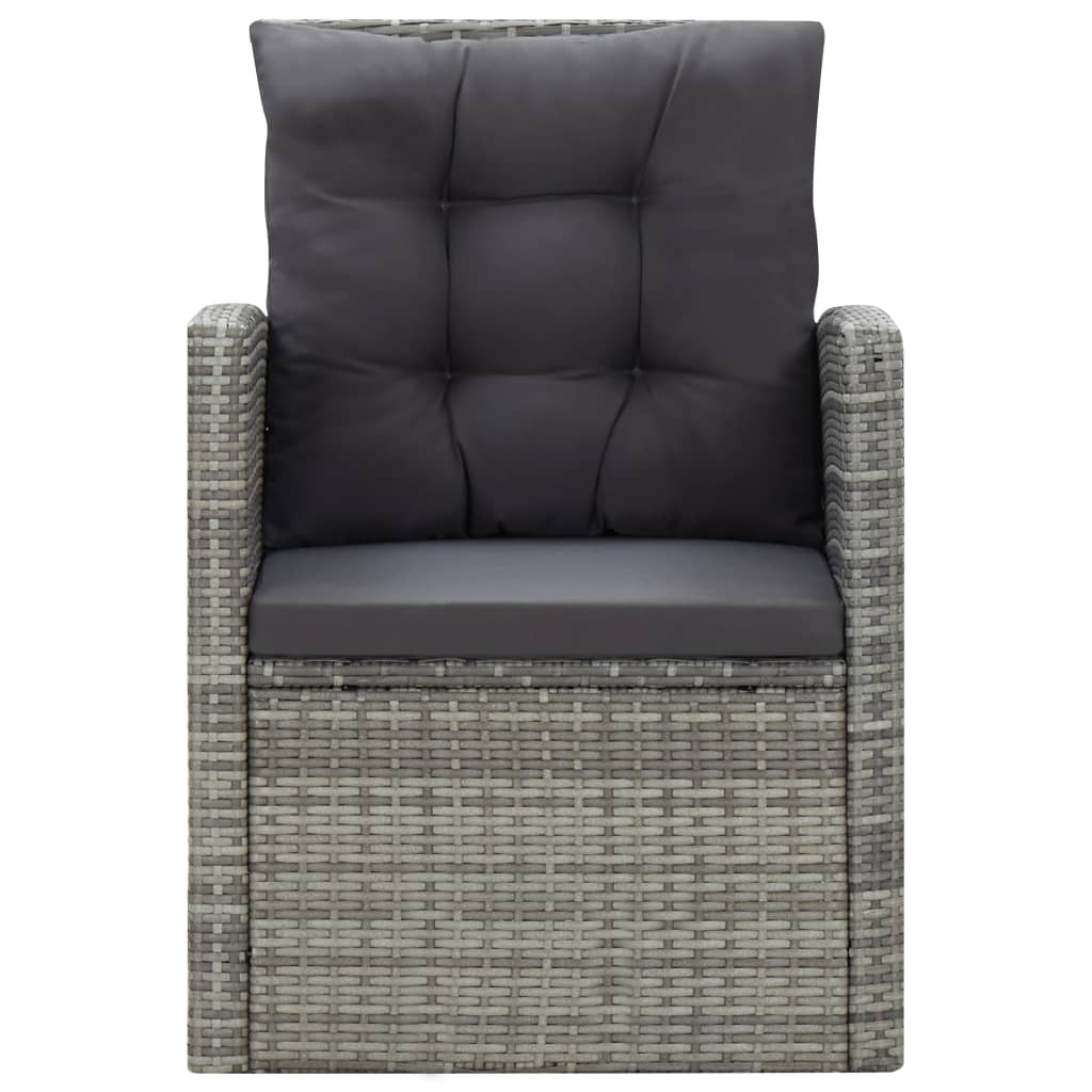 5-piece-patio-dining-set-with-cushions-poly-rattan-gray-2 At Willow and Wine USA!