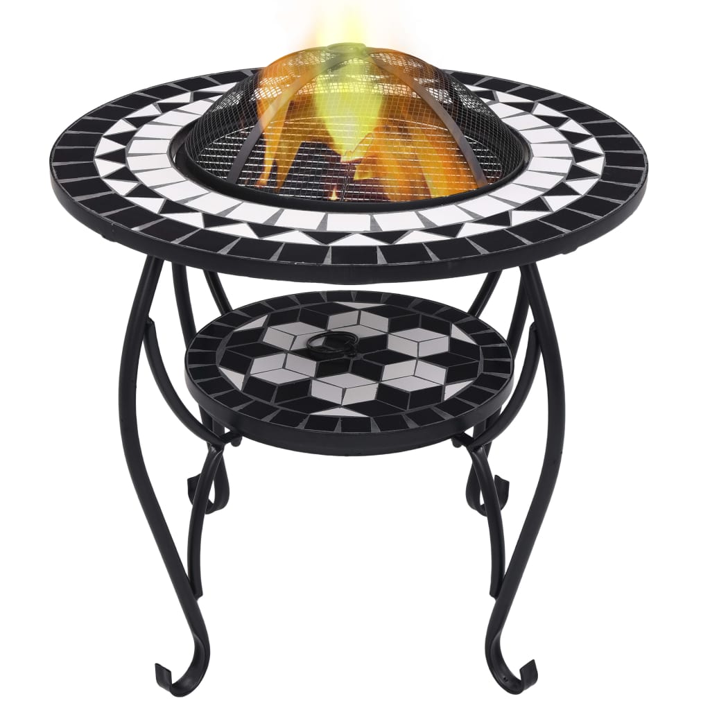 mosaic-fire-pit-table-terracotta-and-white-26-8-ceramic At Willow and Wine USA!