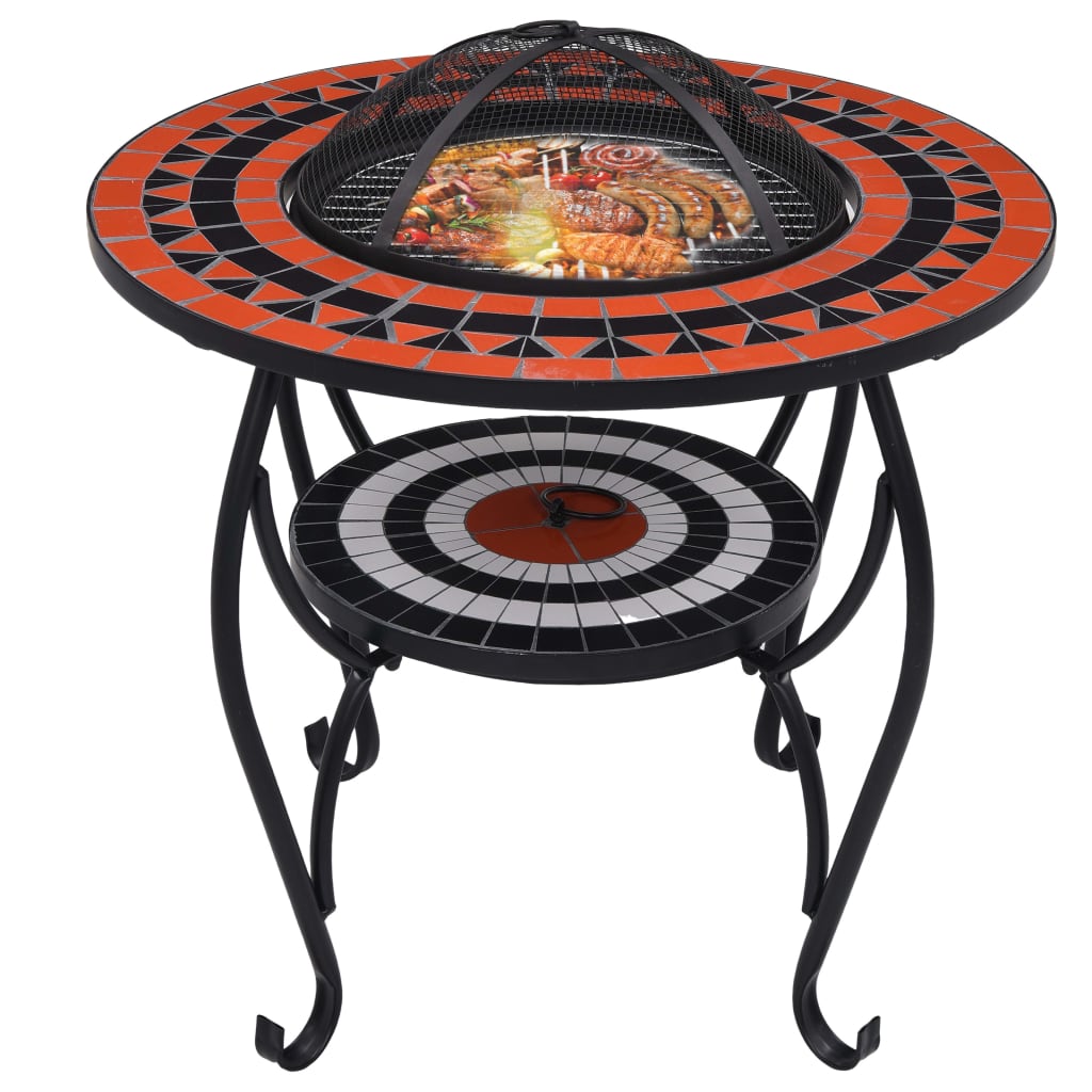 mosaic-fire-pit-table-terracotta-and-white-26-8-ceramic At Willow and Wine USA!