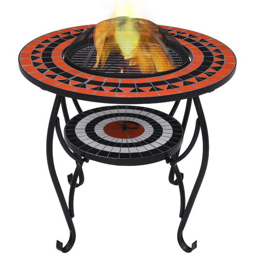 mosaic-fire-pit-table-terracotta-and-white-26-8-ceramic At Willow and Wine USA!