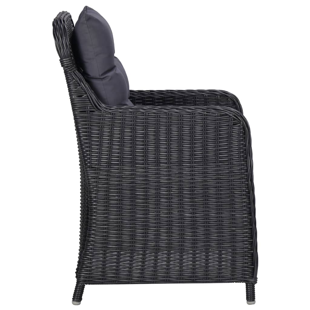 patio-chairs-2-pcs-with-cushions-poly-rattan-black At Willow and Wine USA!