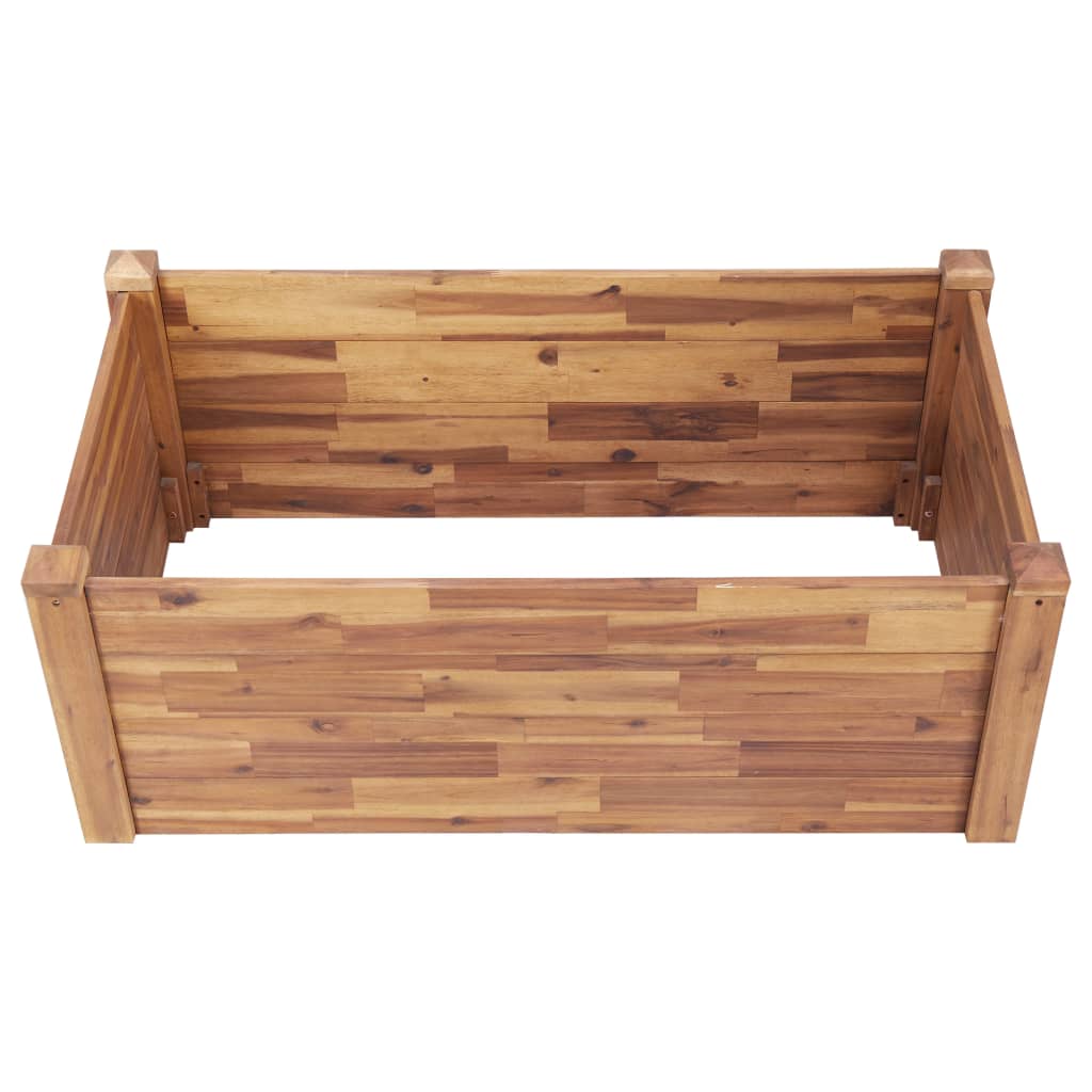 garden-raised-bed-43-3-x23-6-x17-3-solid-acacia-wood At Willow and Wine USA!