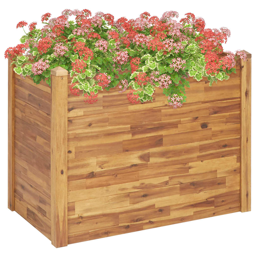 garden-raised-bed-43-3-x23-6-x17-3-solid-acacia-wood At Willow and Wine USA!