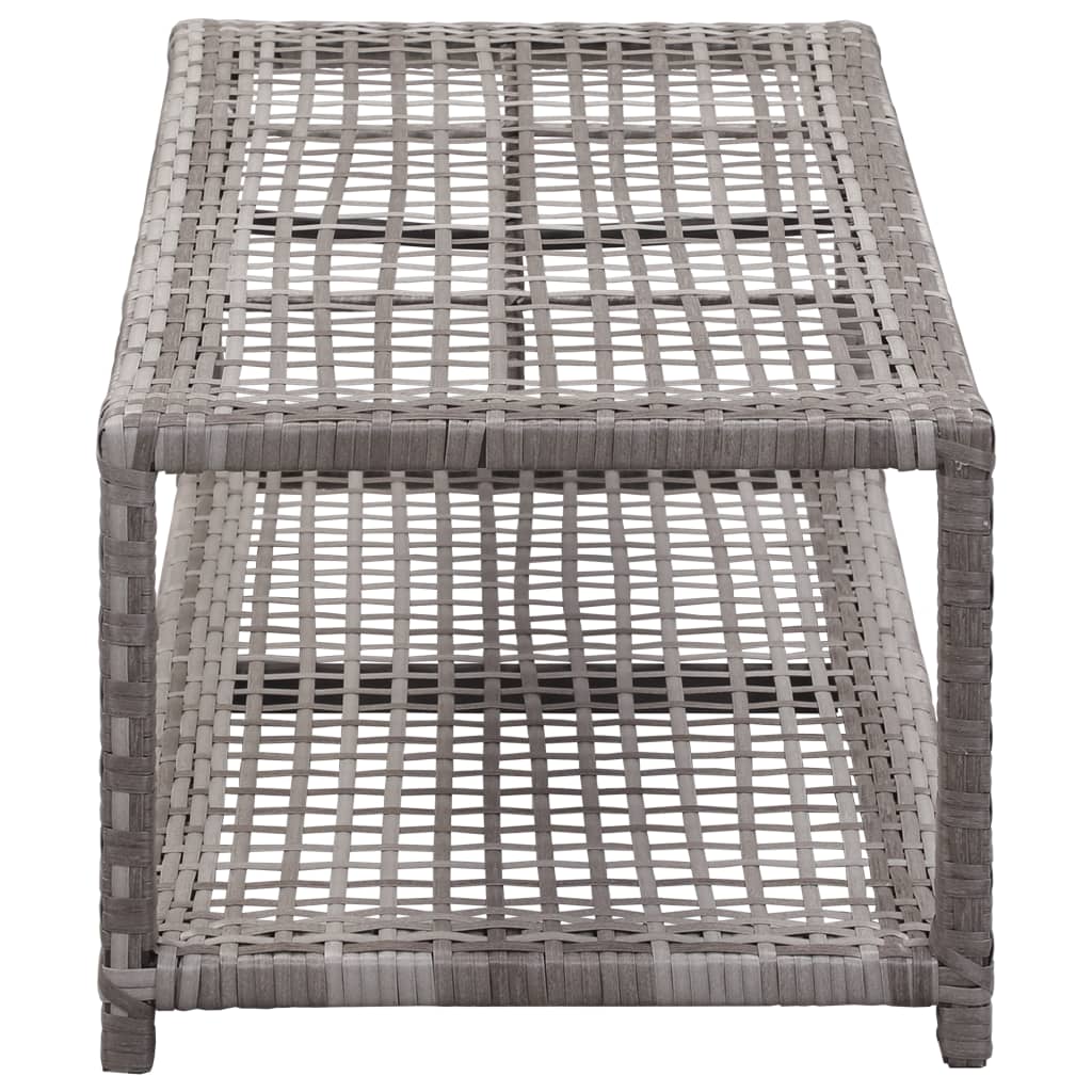 shoe-bench-gray-31-5-x15-7-x11-8-poly-rattan-813943 At Willow and Wine USA!