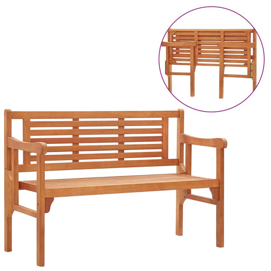 foldable-patio-bench-47-2-solid-wood-eucalyptus At Willow and Wine USA!