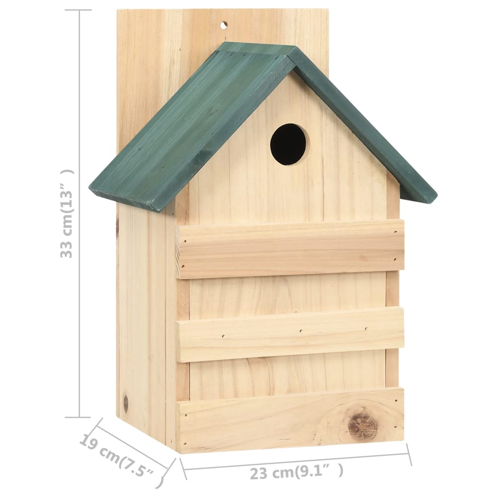 bird-houses-4-pcs-9-1-x7-5-x13-firwood-813825 At Willow and Wine USA!