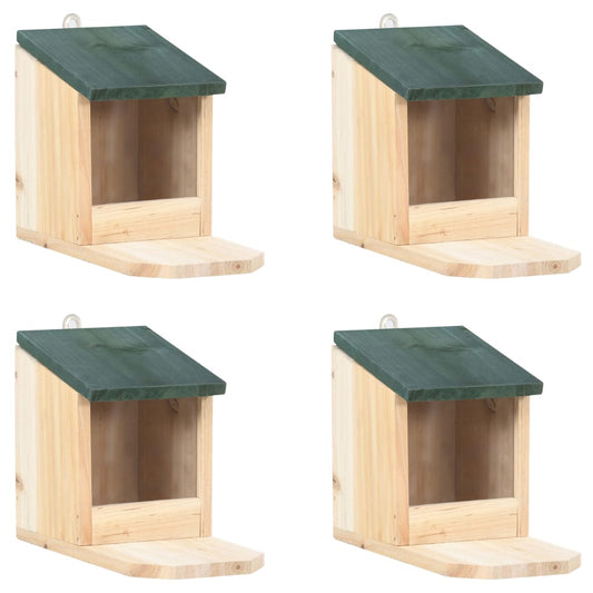 squirrel-houses-4-pcs-firwood At Willow and Wine USA!