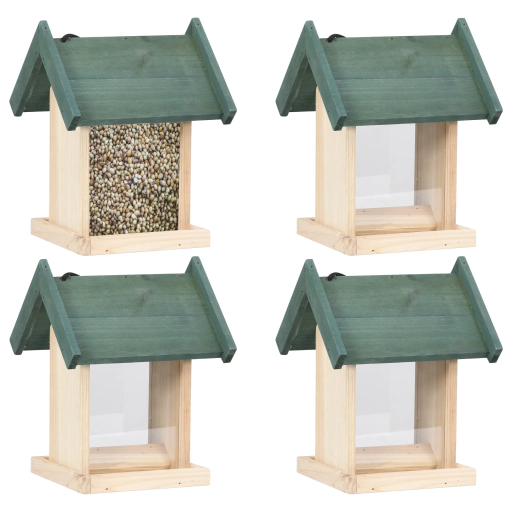 bird-feeders-4-pcs-firwood-813821 At Willow and Wine USA!