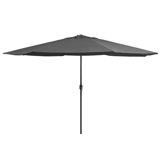 outdoor-parasol-with-metal-pole-157-5-anthracite At Willow and Wine USA!