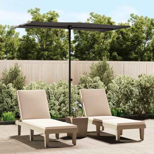 outdoor-parasol-with-aluminum-pole-70-9-x43-3-anthracite At Willow and Wine USA!