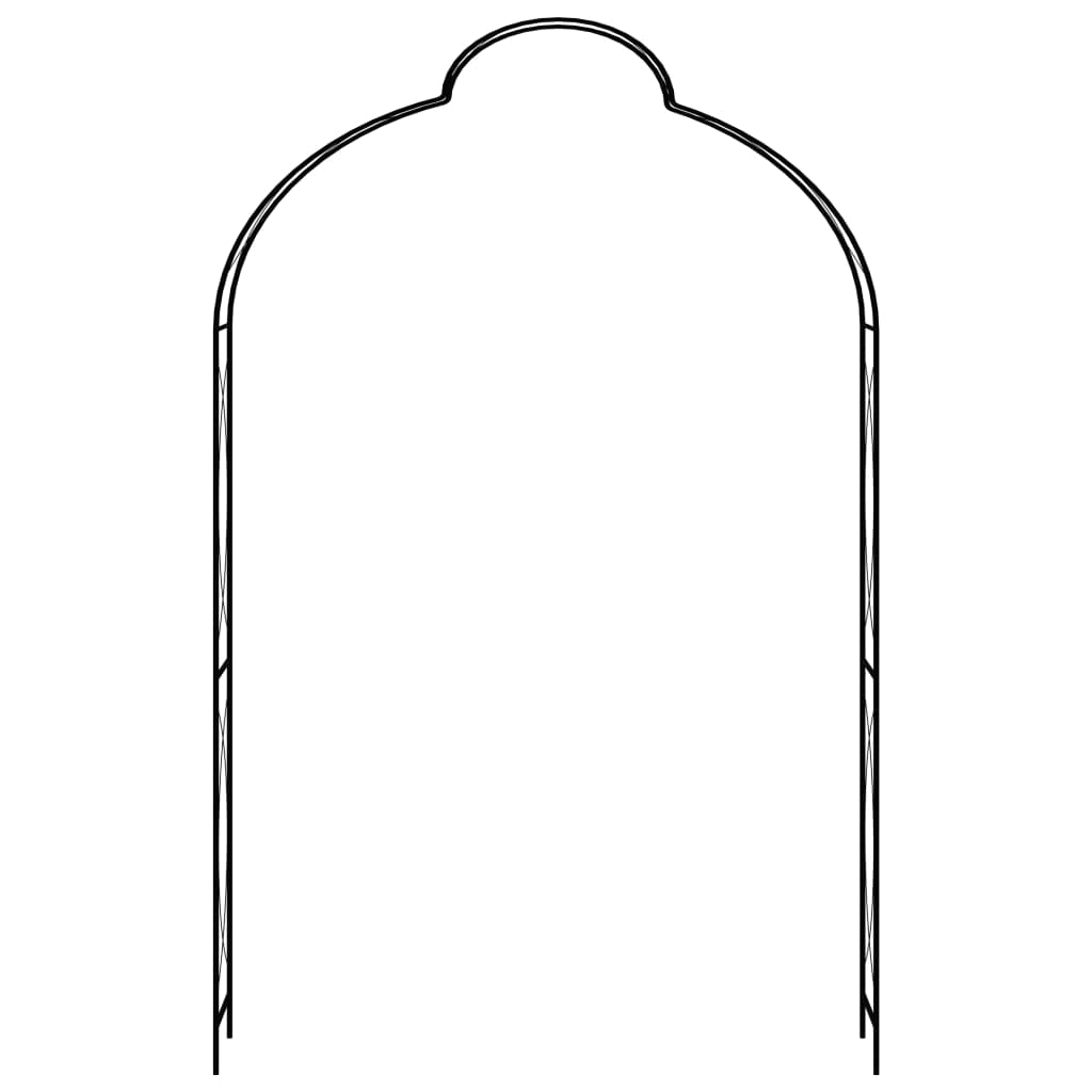 garden-arch-black-59-1-x13-4-x94-5-iron At Willow and Wine USA!