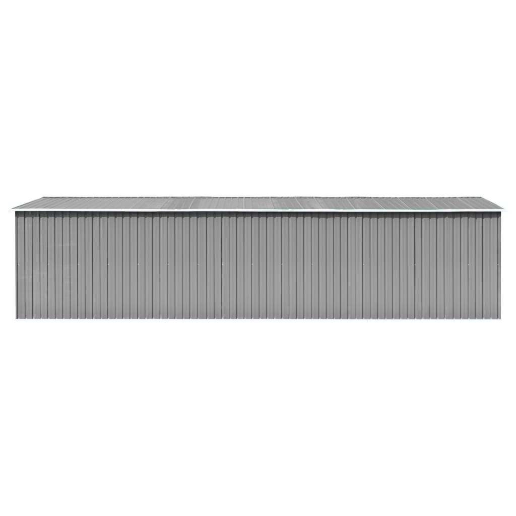 garden-shed-gray-101-2-x306-7-x71-3-galvanized-steel At Willow and Wine USA!