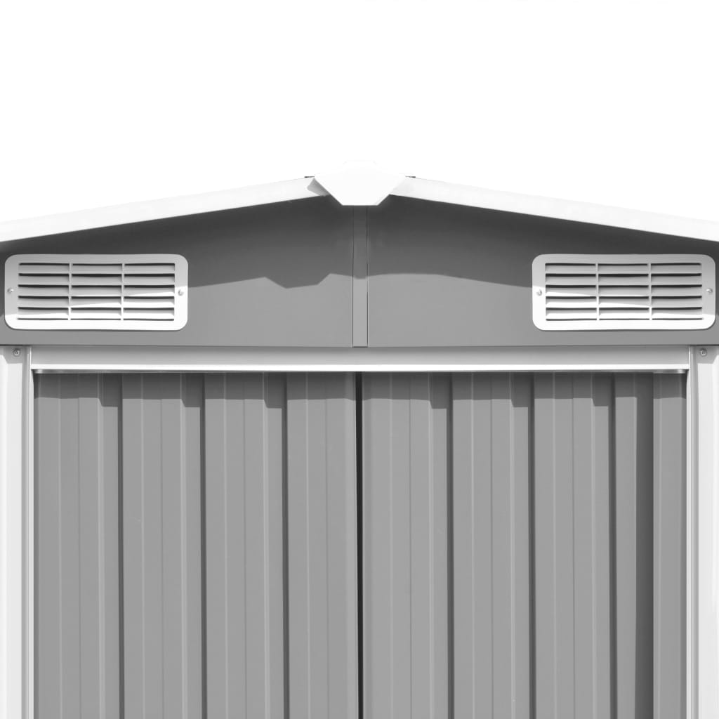 garden-shed-gray-101-2-x306-7-x71-3-galvanized-steel At Willow and Wine USA!