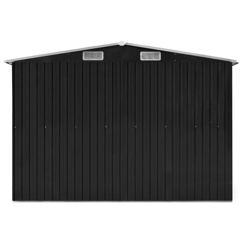 garden-shed-anthracite-101-2-x306-7-x71-3-galvanized-steel At Willow and Wine USA!