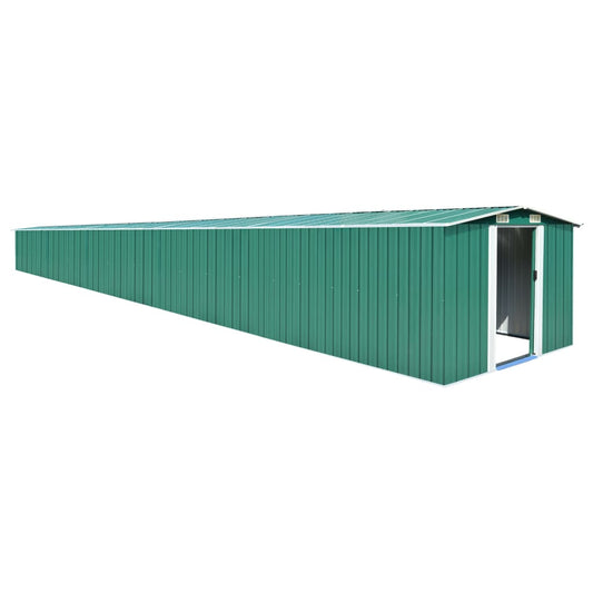 garden-shed-green-101-2-x389-8-x71-3-galvanized-steel At Willow and Wine USA!