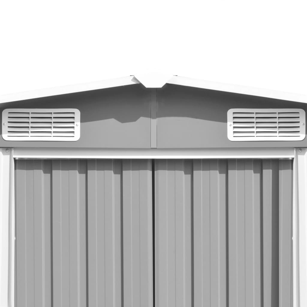 garden-shed-gray-101-2-x389-8-x71-3-galvanized-steel At Willow and Wine USA!