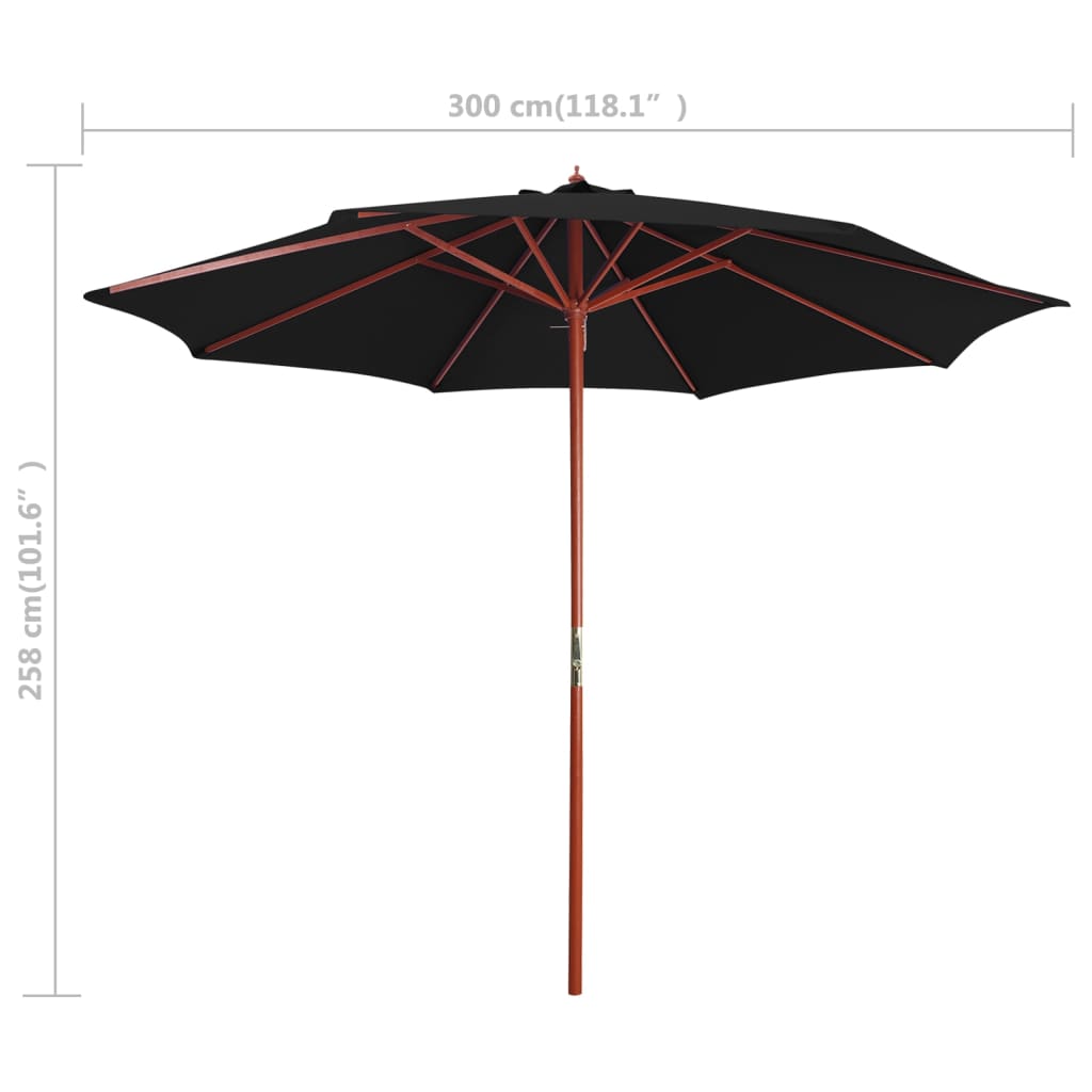 parasol-with-wooden-pole-118-1-x101-6-black At Willow and Wine USA!