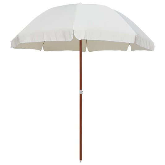 parasol-with-steel-pole-94-5-sand At Willow and Wine USA!