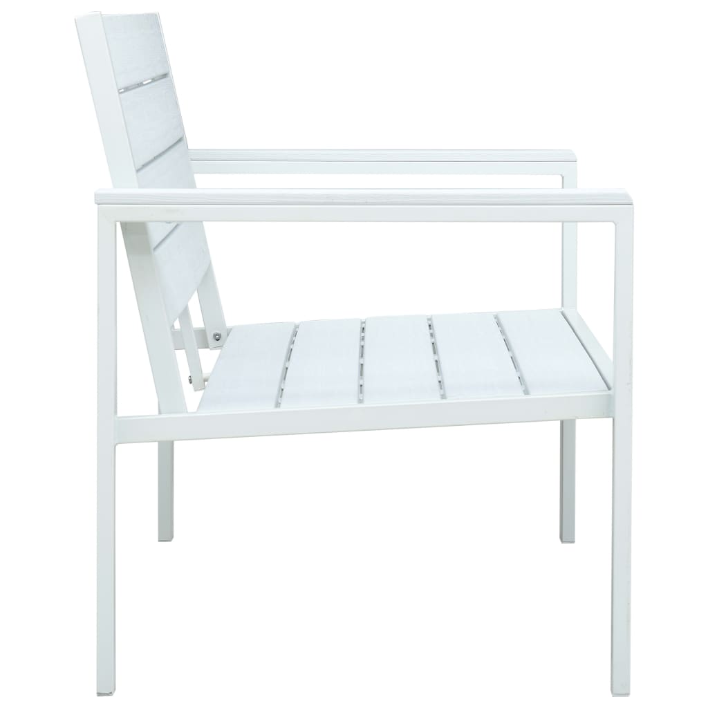 patio-bench-47-2-hdpe-white-wood-look At Willow and Wine USA!